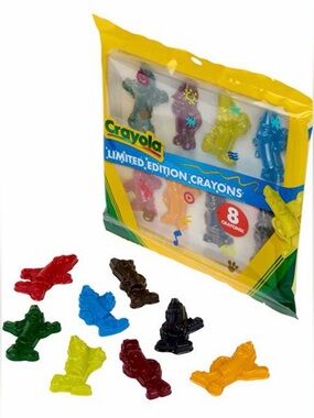 Crayola Limited Edition 2025 Collection Character Crayons Retired Colors RARE
